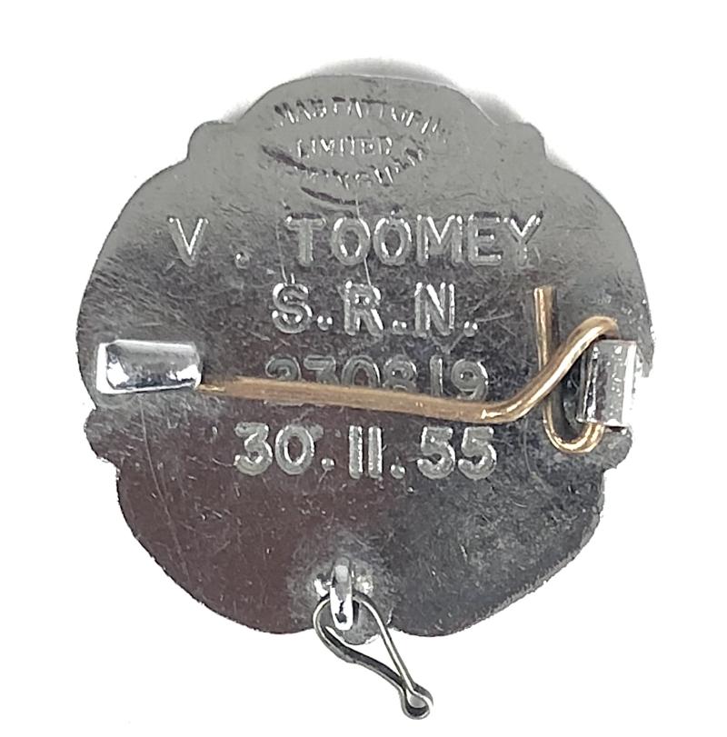 General Nursing Council State Registered Nurse 1955 SRN Badge