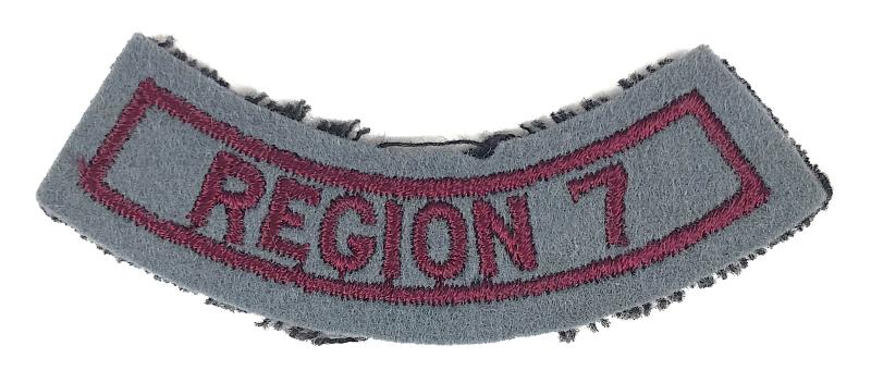 Womens Voluntary Service WVS Civil Defence Region 7 Sleeve Badge Bristol area