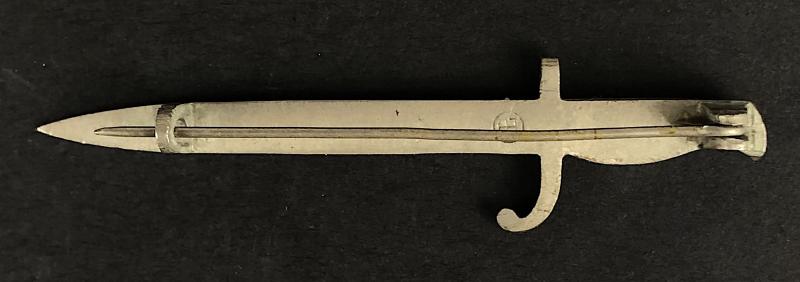 WW1 Battle of Waterloo miniature bayonet centenary pin badge