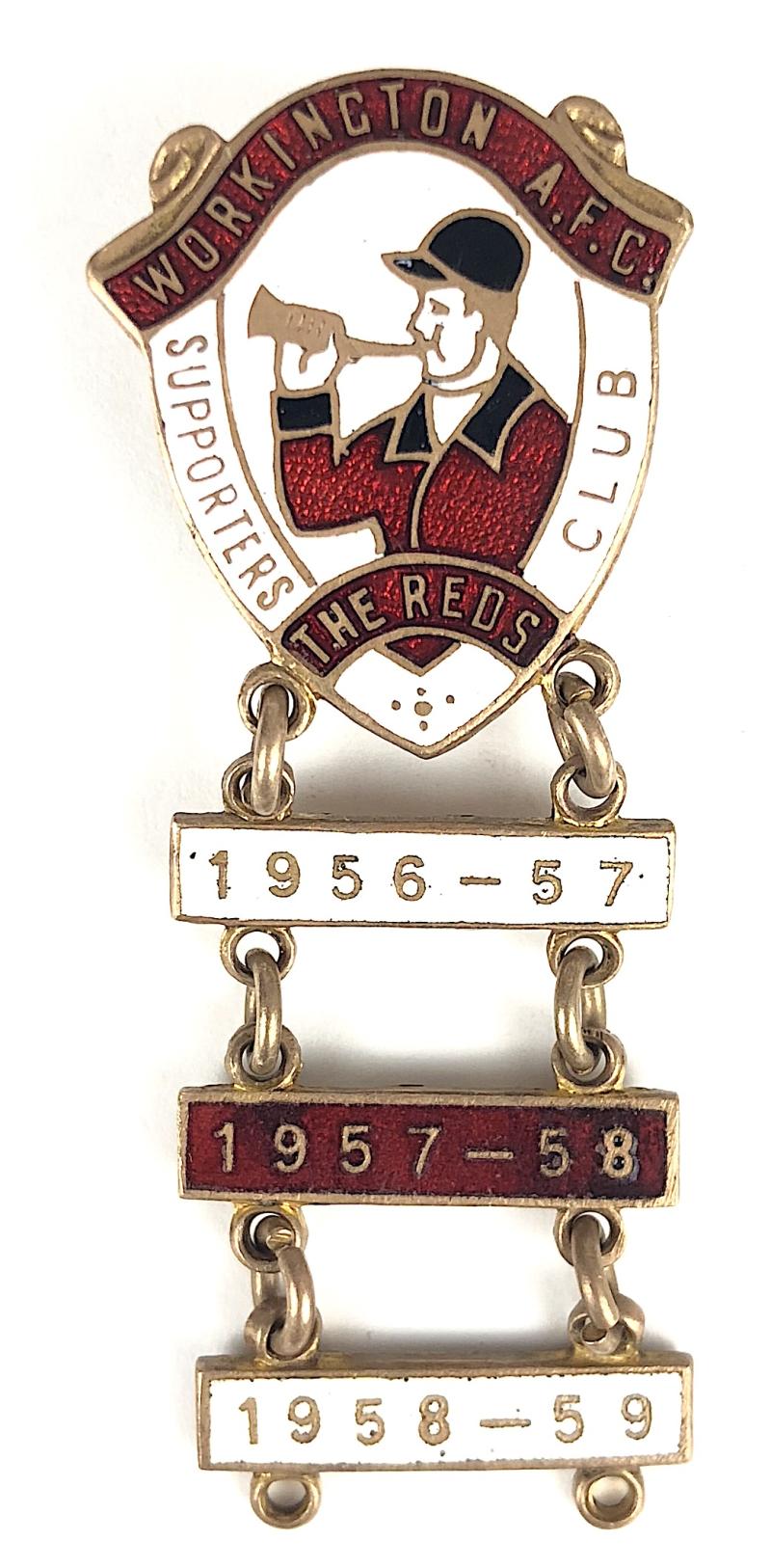 Workington Association Football Supporters Club Badge