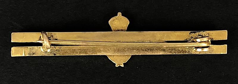 Royal Air Force pilot wing RAF wartime gilt tie pin sweetheart badge